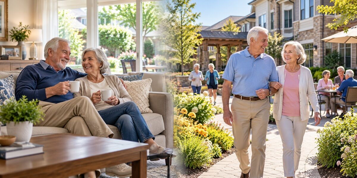 aging in place vs. retirement community