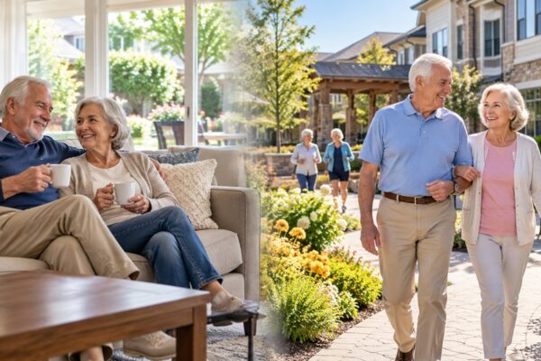 aging in place vs. retirement community